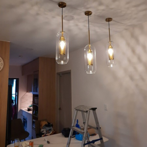 Đèn thả hiện đại thủy tinh D150 TT43A/150