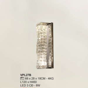 Đèn Tường Pha Lê Sang Trọng VPL27V