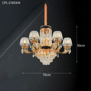 Đèn chùn pha lê cao cấp CPL-21859/6