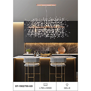 Đèn thả pha lê bồ công anh DT-1902/L700