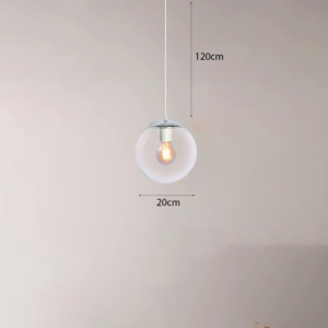 Đèn bóng cầu trong suốt DT-2265/200