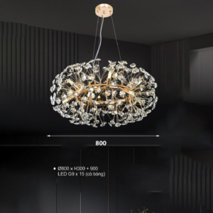 Đèn thả pha lê DT-2601/800