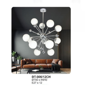 Đèn thả trần hiện đại DT-906/12CH