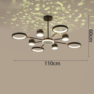 Đèn treo hắt sao trần nhà DT-H6001/8