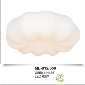 Đèn ốp trần led đám mây trắng ML-812/550