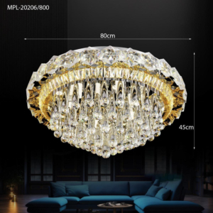 Đèn mâm pha lê kim cương MPL-20206/800