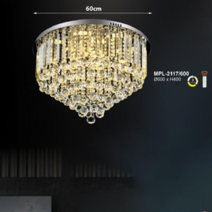 Đèn áp trần pha lê thác nước MPL-2117/600