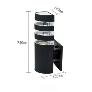 Đèn gắn tường bán nguyệt 1 đầu NT-3740/1