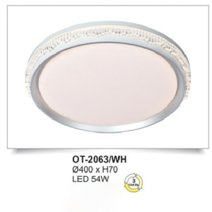 Đèn ốp trần tròn OT-2063/WH