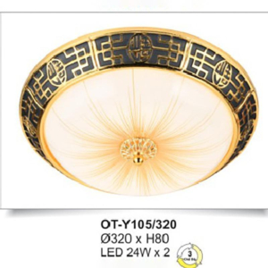 Đèn ốp trần tròn ban công OT-Y105/320