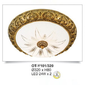 Đèn ốp trần tròn ban công OT-Y101/320
