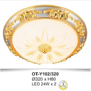 Đèn ốp trần tròn ban công OT-Y102/320