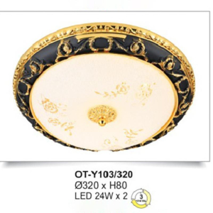 Đèn ốp trần tròn ban công OT-Y103/320