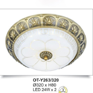 Đèn ốp trần tròn ban công OT-Y263/320