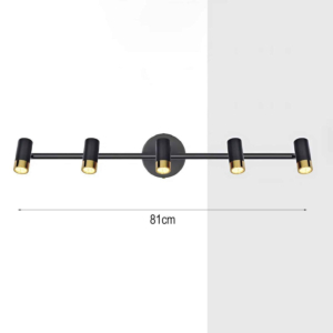 Đèn chiếu tranh 5 bóng màu đen ST-3215A-5