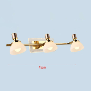 Đèn led 3 bóng điều chỉnh góc chiếu cho gương phòng tắm ST-7956-3