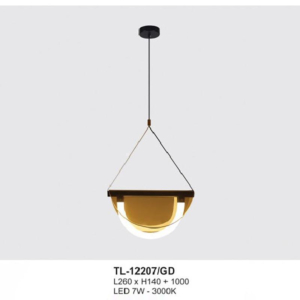 Đèn thả trần đơn hiện đại TL-12207/GD