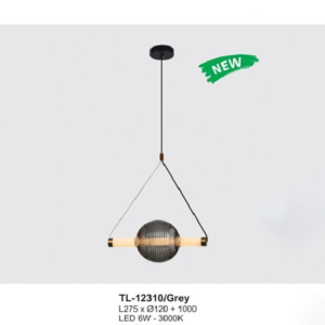 Đèn thả trần đơn hiện đại TL-12310/Grey