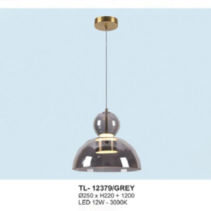 Đèn thả led đơn hiện đại TL-12379/GREY
