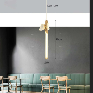 Đèn bướm hình trụ vuông dài TL-2216/1