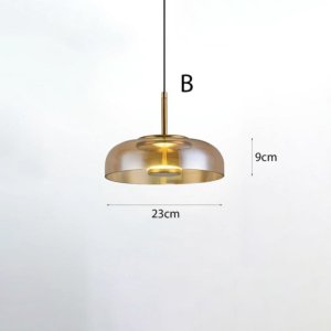 Đèn treo bàn ăn màu khói TL-RH004B/GD