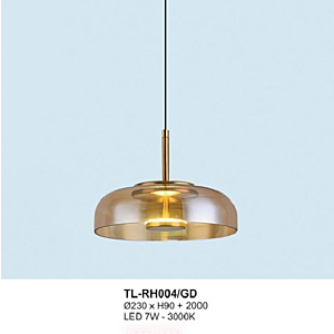 Đèn thả led đơn hiện đại TL-RH004/GD