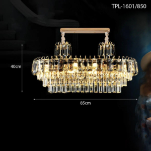 Đèn treo pha lê khói TPL-1601/L850