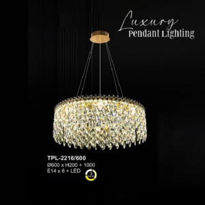 Đèn thả pha lê TPL-2216/600
