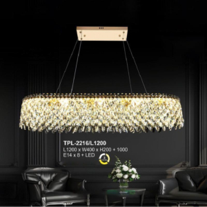 Đèn thả pha lê TPL-2216/L1200