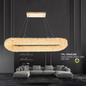 Đèn thả pha lê TPL-7204/L820
