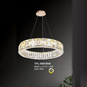 Đèn thả pha lê TPL-8003/600