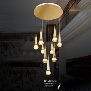 Đèn ốp thả trần pha lê TPL-8119/10
