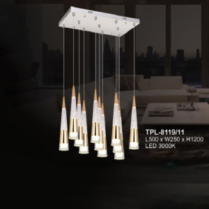 Đèn ốp thả trần pha lê TPL-8119/11