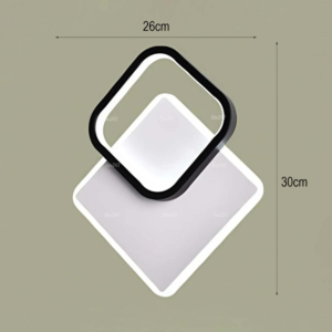 Đèn tường vuông màu trắng VL-1837/1