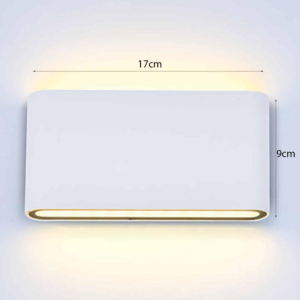 Đèn siêu mỏng gắn tường màu trắng VL-8408B/WH