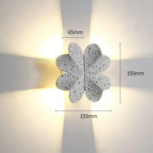 Đèn cỏ ba lá gắn tường màu đá Granit VL-8642/SD