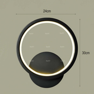 Đèn tường mặt trăng màu đen VL-A36/BK