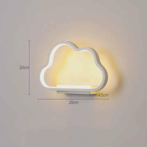 Đèn đám mây gắn tường màu trắng VL-A89/WH