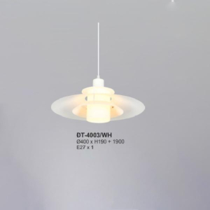 Đèn thả đơn hiện đại DT-4003/WH