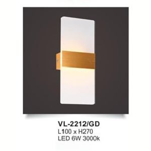 Đèn vách led trong nhà VL-2212/GD