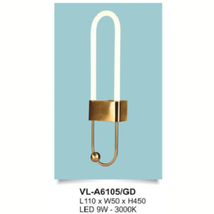 Đèn vách pha lê VL-A6105/GD