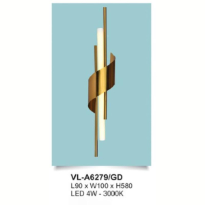 Đèn vách pha lê VL-A6279/GD