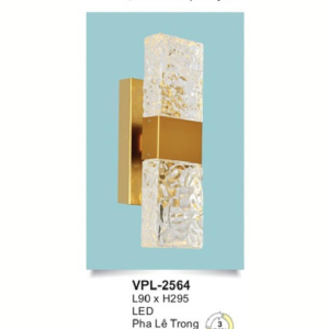 Đèn tường pha lê VPL-2564