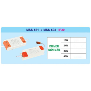 Nguồn driver DRD-16 (loại đơn màu)