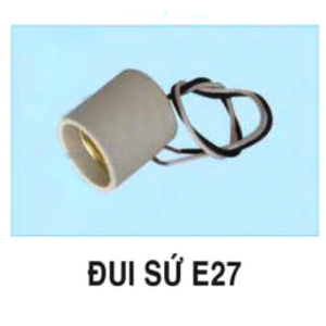 Đui sứ E27