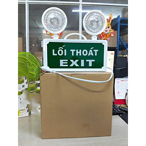 Đèn Exit hết hợp đèn sự cố khẩn khấp EXIT-KC