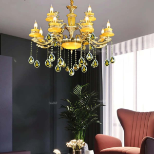 Đèn chùm nhôm đúc 12 tay CN6118/12