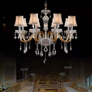 Đèn chùm nến pha lê 8 tay CN8118/8