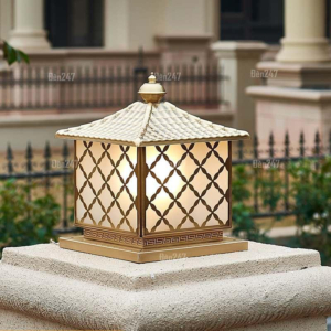 Đèn trụ đồng tường rào xung quanh nhà TD2103