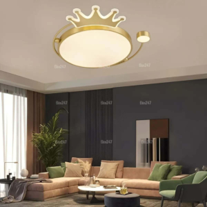 Đèn gắn trần đồng hình vương miện OD3096